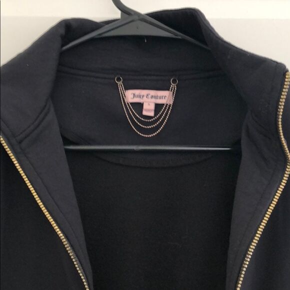 Juicy Couture black zip up jacket - Picture 5 of 9
